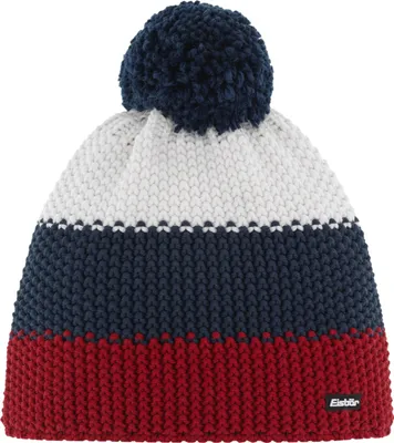 Zdjęcie produktu dla Eisbär Star Pompon Beanie Burgundy/Dark Cobalt/White UNI Czapka