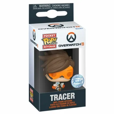 Productafbeelding van Overwatch 2 - Tracer Special Edition - Sleutelhanger, Funko Pocket POP! sleutelhanger