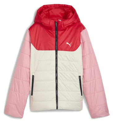 Image de Puma Ess quilted jacket pink 6-7 Years boys pink 6-7 Years
