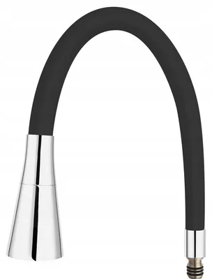 Produktbild von Ferro Zumba Flexible Küchenarmatur-Auslauf Schwarz