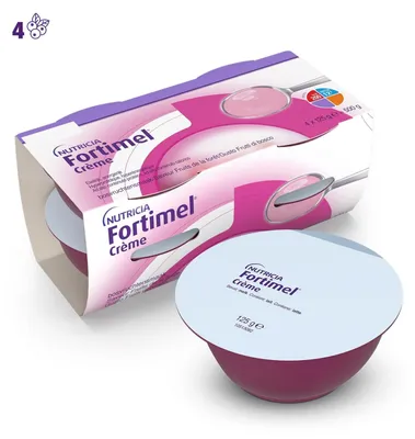 Immagine prodotto di Fortimel Creme Frutti Di Bosco 4 Pezzi Da 125 G