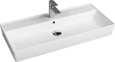 Produktbild von Waschbecken Keramik Waschtisch100x45 Kreabad Arkitekt