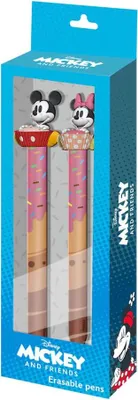 Obrázok produktu pre Stierateľné gélové perá Mickey a Minnie v balení 2 ks