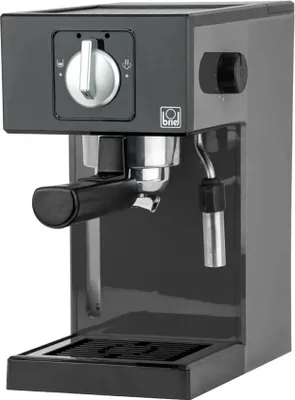 Produktbild von Briel Espressomaschine mit Milchaufschäumer Siebträgermaschine A1 Farbe Schwarz