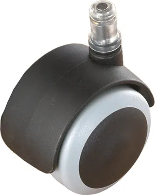 Produktbild von Rollen soft schwarz für harten Untergrund Metallstift Ø 8 mm