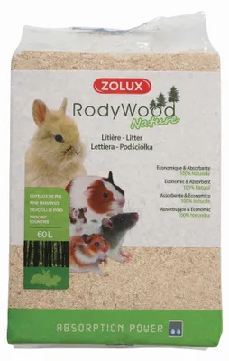 Zdjęcie produktu dla Pościel RodyWood Nature 60l Zolux