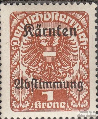 Produktbild von Briefmarken Österreich 1920 Mi 331 postfrisch Kärnten