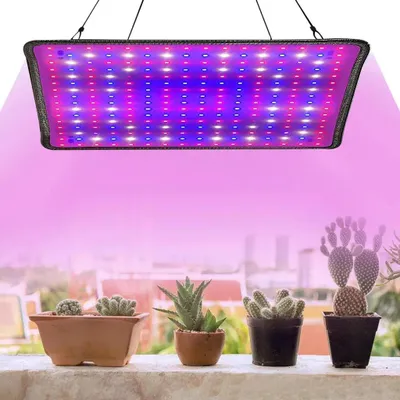 Produktbild von Vollspektrum Pflanzenlampe 256 LEDs, 30W LED Wachstumslampe, Intelligente Pflanzenleuchte für Aussaat, Sämlinge & Blüte, für Indoor Garten