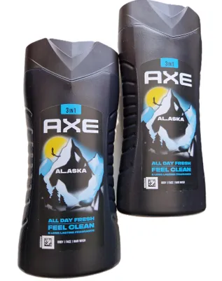 Produktbild von Axe Duschgel Alaska -  3in1  - All Day Fresh  - Feel Clean - Shower Gel - 2 x 250ml