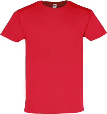 Produktbild von Fruit of the Loom ICONIC 195 RINGSPUN PREMIUM T Farbe: rot Größe: M