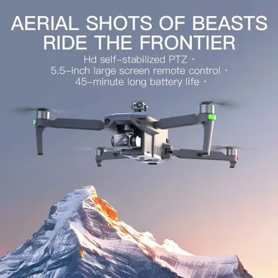 Zdjęcie produktu dla Dron - Mini dron - Dron z kamerą - Kompaktowy dron - Wideo w rozdzielczości 4K Ultra HD - 40 minut czasu lotu