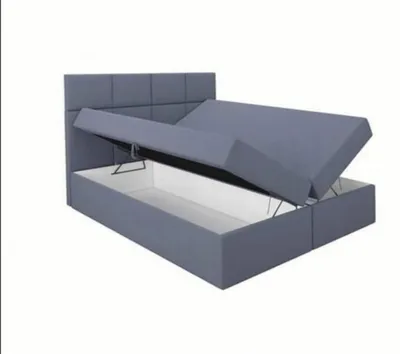 Produktbild von Designer Bett Schlafzimmer Betten Textil Stoff Hotel Luxus Polster Sitz Stoff