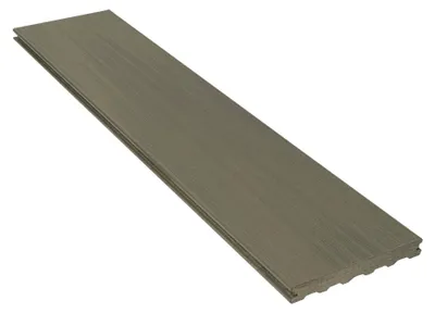 Produktbild von Silvadec | 4 m | Cayenne Grau Terrassendiele WPC, 25x145 mm, Klick System, Schall und Trittschalldämmend, Pflegeleicht und Witterungsbeständig, Anthrazit Grau