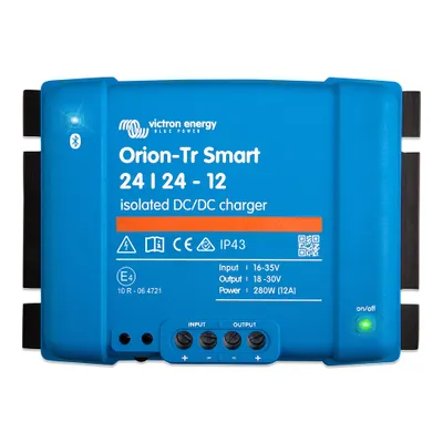 Obrázek produktu pro Měnič Energie Victron Orion-Tr Smart Dc-Dc 24/24-12 Izolovaná Nabíječka