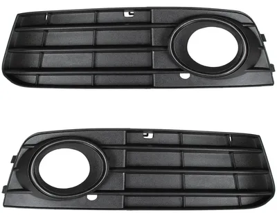 Produktbild von Stoßstangen Gitter Ring schwarz links/rechts für Audi A4 B8 8K 2007-2011