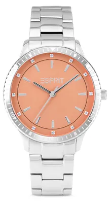 Produktbild von Esprit Damen Uhr Armbanduhr PASTELS Edelstahl Silber H.88875281