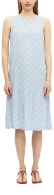 Produktbild von s.Oliver Damen Kleid – Ärmellos, Viskose, Allover-Print, Regular Fit