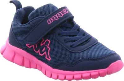 Produktbild von KAPPA Mädchen-Slipper-Kletter Blau-Pink, Farbe:blau, EU Größe:25