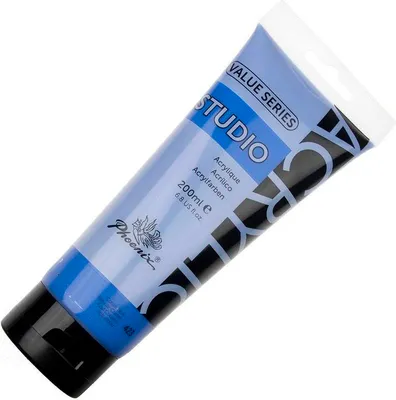Immagine prodotto di PHOENIX - Vernice acrilica - 423 Blu Cobalto - Cobalto 200 ml