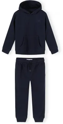 Minoti Jogginganzug Navy für Jungen, Vorderansicht
