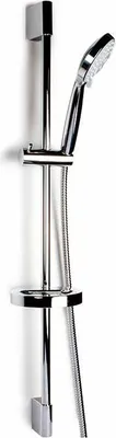 Image de Barre de douche ABS CLEVER Ø20 x 820 mm SYVARI + Flexible + Douchette - 98886