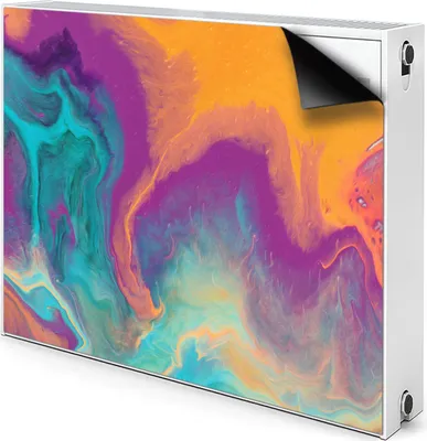 Produktbild von Magnet Heizung Verkleidung Abdeckung Heizung Heizkörperabdeckung 110x60 cm - Bunte, Muster