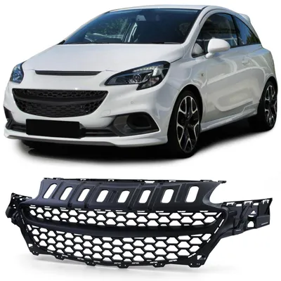 Produktbild von Sportgrill schwarz für Opel Corsa E ab 2014 Kühlergrill