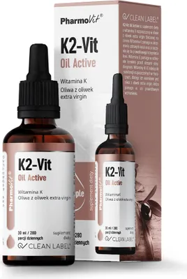 Produktbild von VITAMIN K2 IN TROPFENFORM (75 µg) GLUTENFREI 30 ml – PHARMOVIT (CLEAN LABEL)