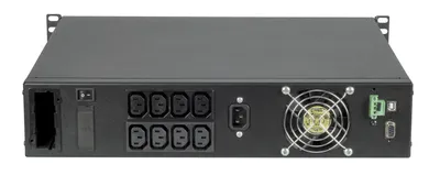 Zdjęcie produktu dla Riello Sentinel Rack, Podwójnej konwersji (online), 1,5 kVA, 1350 W, Sinus, 220 V, 240 V