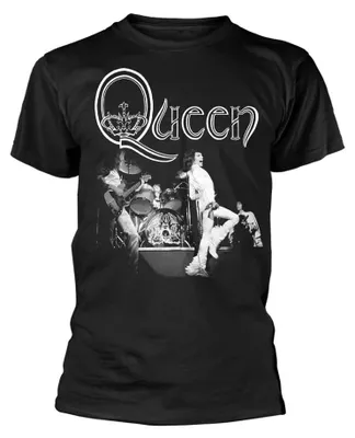 Produktbild von Queen - "Live B&W" T-Shirt für Herren/Damen Uni PH4927 (XXL) (Schwarz)