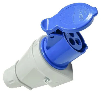 Produktbild von Feste Isoliersteckdose 16A 250V 3P IP44 122