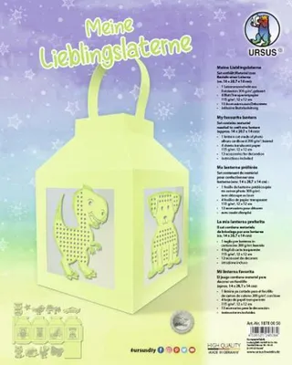 Produktbild von URSUS Meine Lieblingslaterne, apfelgrün