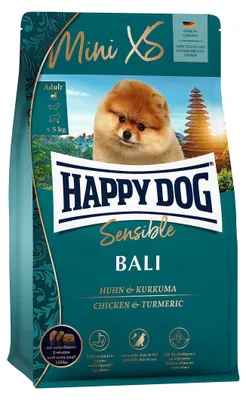 Obrázok produktu pre Happy Dog suché krmivo Sensible Mini XS Bali 1,3kg