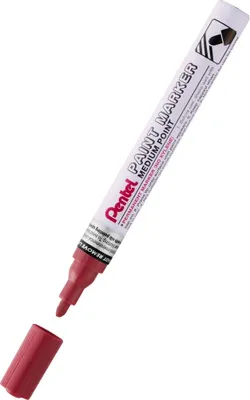 Produktbild von PentelArts Lackmarker MMP10 2,5 mm metallic-rot