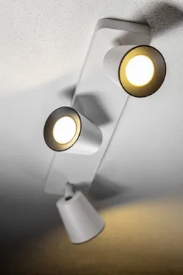 Produktbild von GTV - Deckenleuchte Elli,4502,AC220-240V, 50/60 Hz, IP 20 3*GU10,max. 20 W, dreifach, weiß