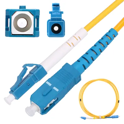 Produktbild von Extralink LC/UPC-SC/UPC Patchcord Patchcord Cable Single-Mode Simplex G652D 3mm 5m FTTH
