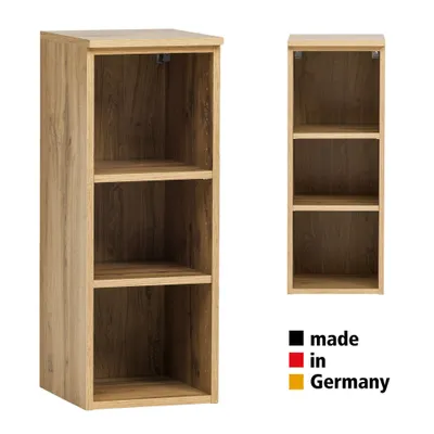 Produktbild von Bad Unterschrank Regal KAHLA-03 in Wotan Eiche Nb., B/H/T: ca. 30/79/35 cm