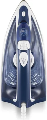 Produktbild von Tefal Maestro 2 FV184, Trocken- & Dampfbügeleisen, Keramik-Bügelsohle, 1,95 m, 115 g/min, Blau, 35 g/min
