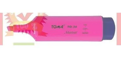 Produktbild von Mistral-Textmarker, rosa (10 Stück) TOMA