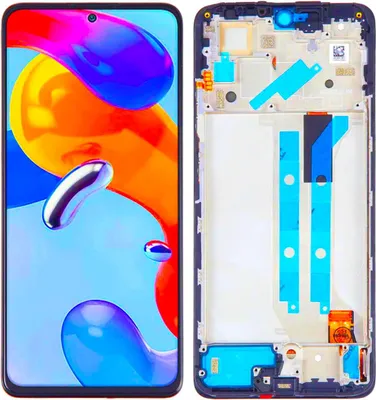Obrázek produktu pro LCD + dotykový displej Xiaomi Redmi Note 11 Pro 4G / Pro 5G 2022 OLED rám černý