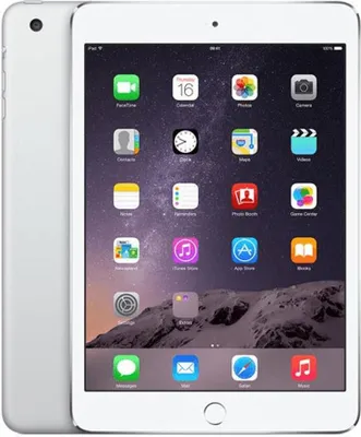 Produktbild von Apple iPad mini 3 Wi-Fi + Cellular 16 GB Silber