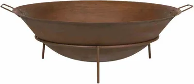 Image de Siena Garden Bol à feu Rusty Diamètre : 80 cm Avec poignées