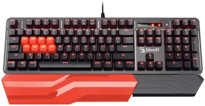 Produktbild von A4Tech Bloody B975 USB-QWERTY-Tastatur Schwarz, Rot