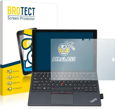 Produktbild von BROTECT Schutzglas für Lenovo ThinkPad X1 Tablet Gen 2 Schutzfolie Panzer Folie Glas Display Schutz klar