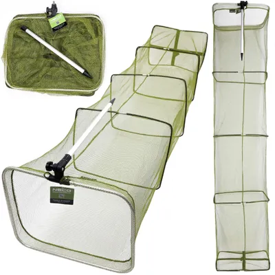 Produktbild von Neco Angelkescher Rechteckig 2m Teleskopstiel 35x45cm