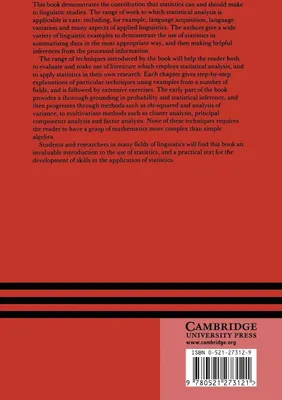 Produktbild von Statistics in Language Studies