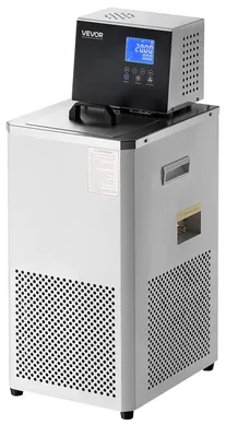 Produktbild von VEVOR Laborkühler mit Umwälzpumpe, -30 °C bis 100 °C, 6 L Interne und Externe Doppelzirkulation, Kühlflüssigkeitsumwälzpumpe für Niedrige Temperaturen, Umwälzwasserkühlung Kühler