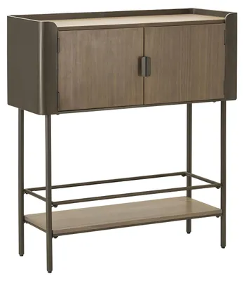 Obrázok produktu pre FURNLUX Príborník Toronto Green 100cm / Hlavná farba: zelená / Rozmery: 100 x 110 x 42 cm