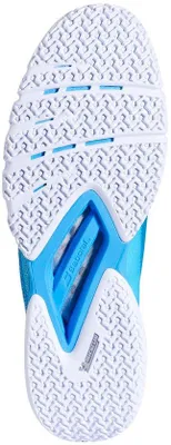 Productafbeelding van BABOLAT JET PREMURA 2 LEBRON 2025 Padel schoenen, cyaanblauw/wit, maat 45