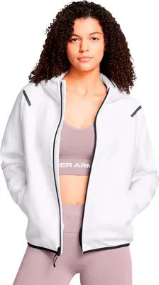 Produktbild von Under Armour Unstoppable Flc Fz - white, Größe:XL